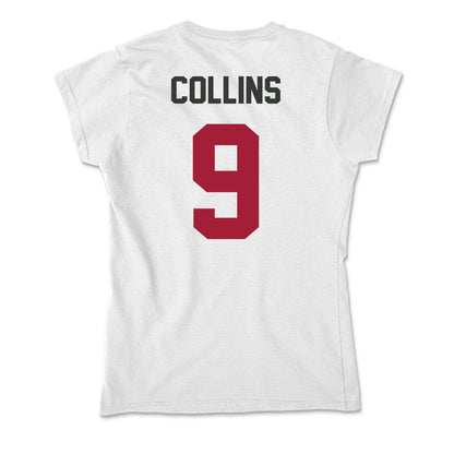 Arkansas - NCAA Football : Charleston Collins - Soft Style Women’s T-Shirt-1