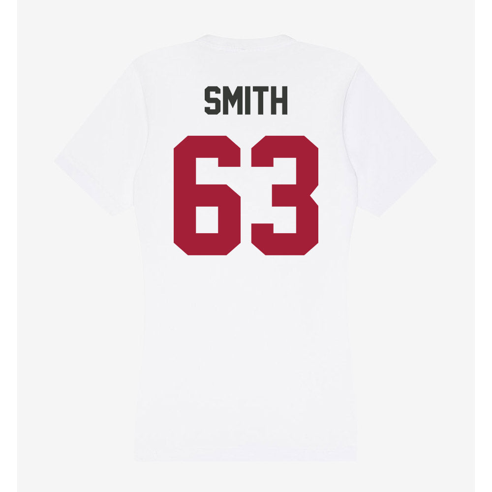 Arkansas - NCAA Football : Hugh Smith - Women's V-Neck T-Shirt-1