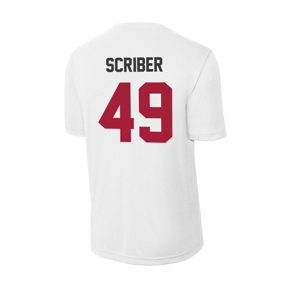 Arkansas - NCAA Football : Braxton Scriber - Activewear T-Shirt-1