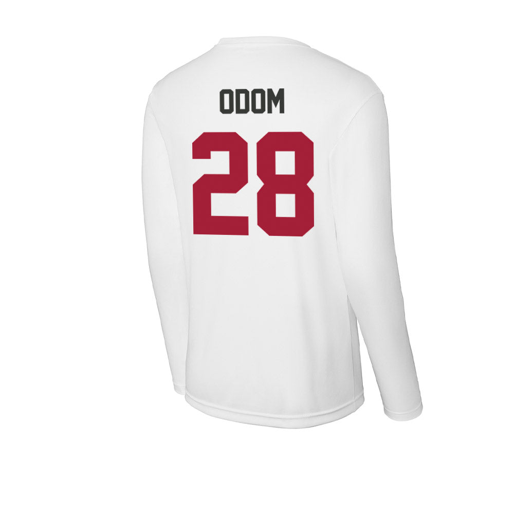 Arkansas - NCAA Football : Trajen Odom - Activewear Long Sleeve T-Shirt-1