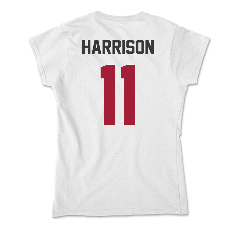 Arkansas - NCAA Football : Monte Harrison - Soft Style Women’s T-Shirt-1