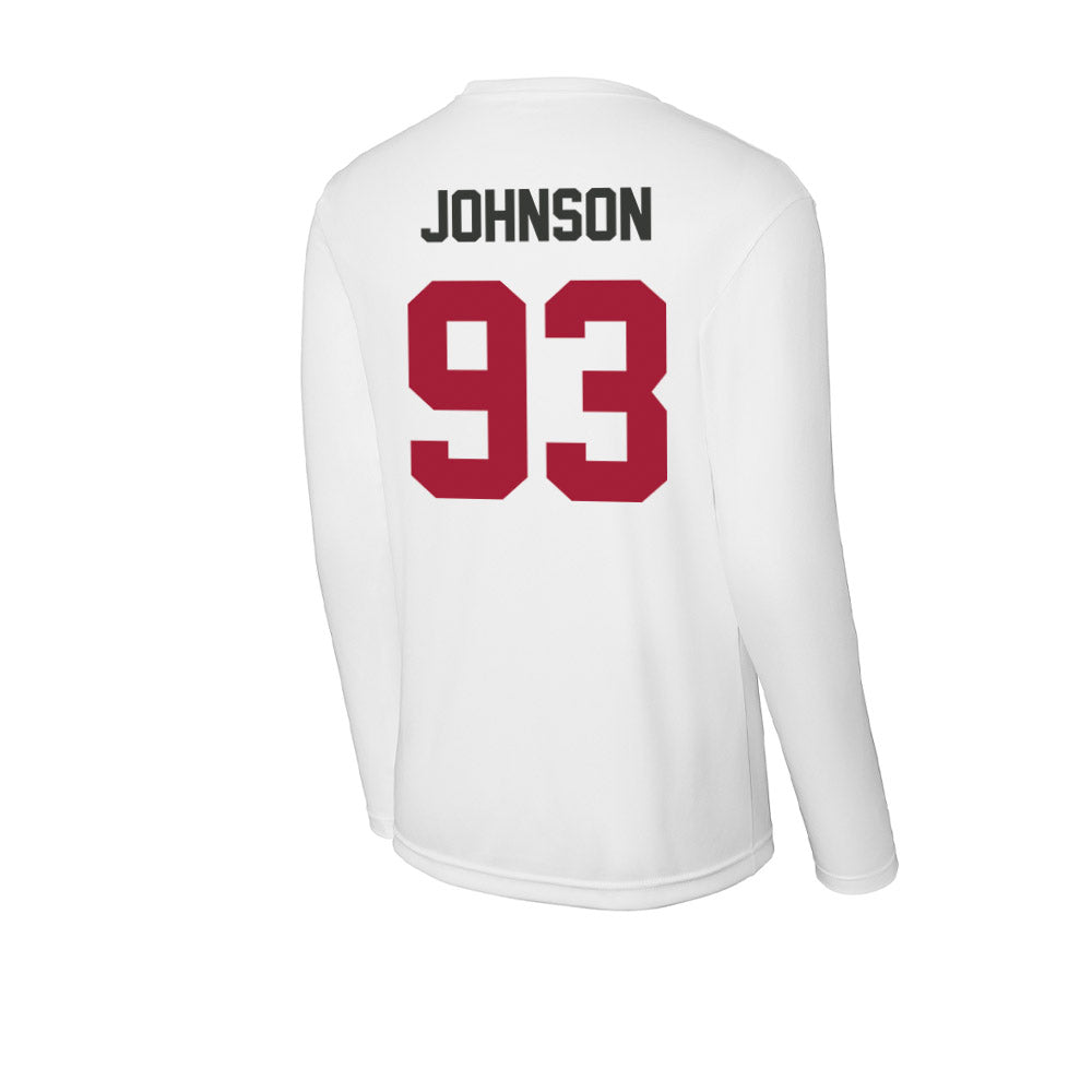 Arkansas - NCAA Football : Keiundre Johnson - Activewear Long Sleeve T-Shirt-1