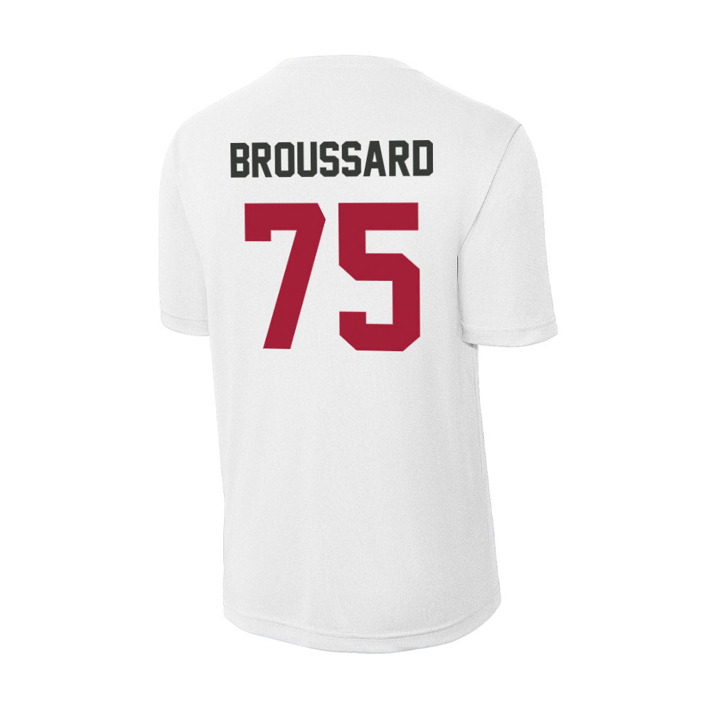 Arkansas - NCAA Football : Kavion Broussard - Activewear T-Shirt-1