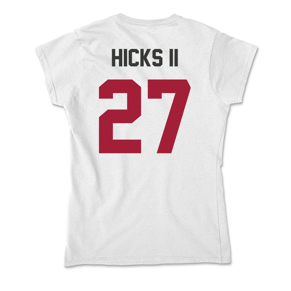Arkansas - NCAA Football : LaMarcus Hicks II - Soft Style Women’s T-Shirt-1