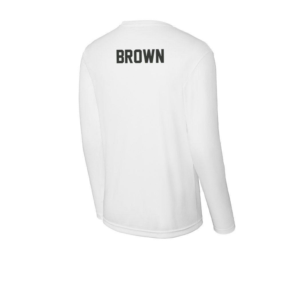Arkansas - NCAA Women's Gymnastics : Simone Brown - Activewear Long Sleeve T-Shirt-1