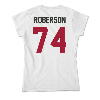 Arkansas - NCAA Football : Terence Roberson - Soft Style Women’s T-Shirt-1