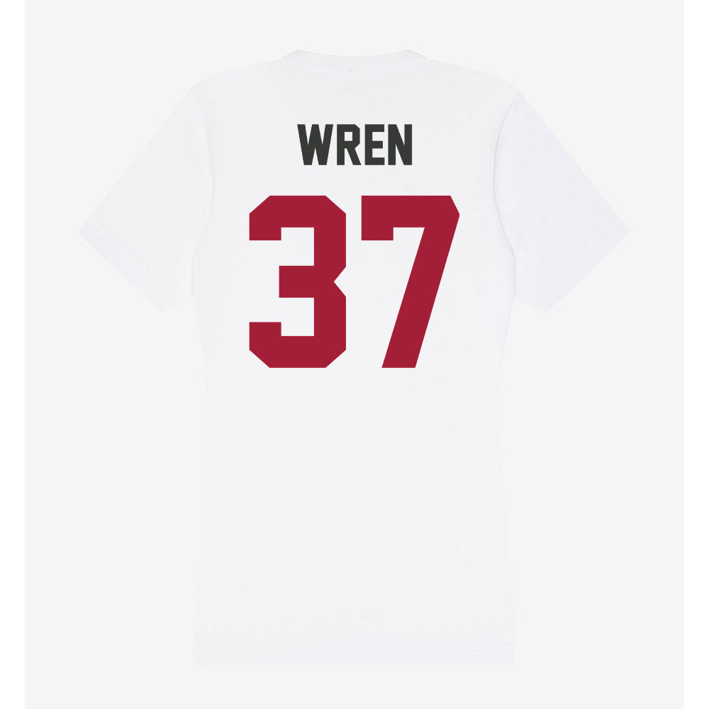 Arkansas - NCAA Baseball : Grant Wren - Women's V-Neck T-Shirt-1