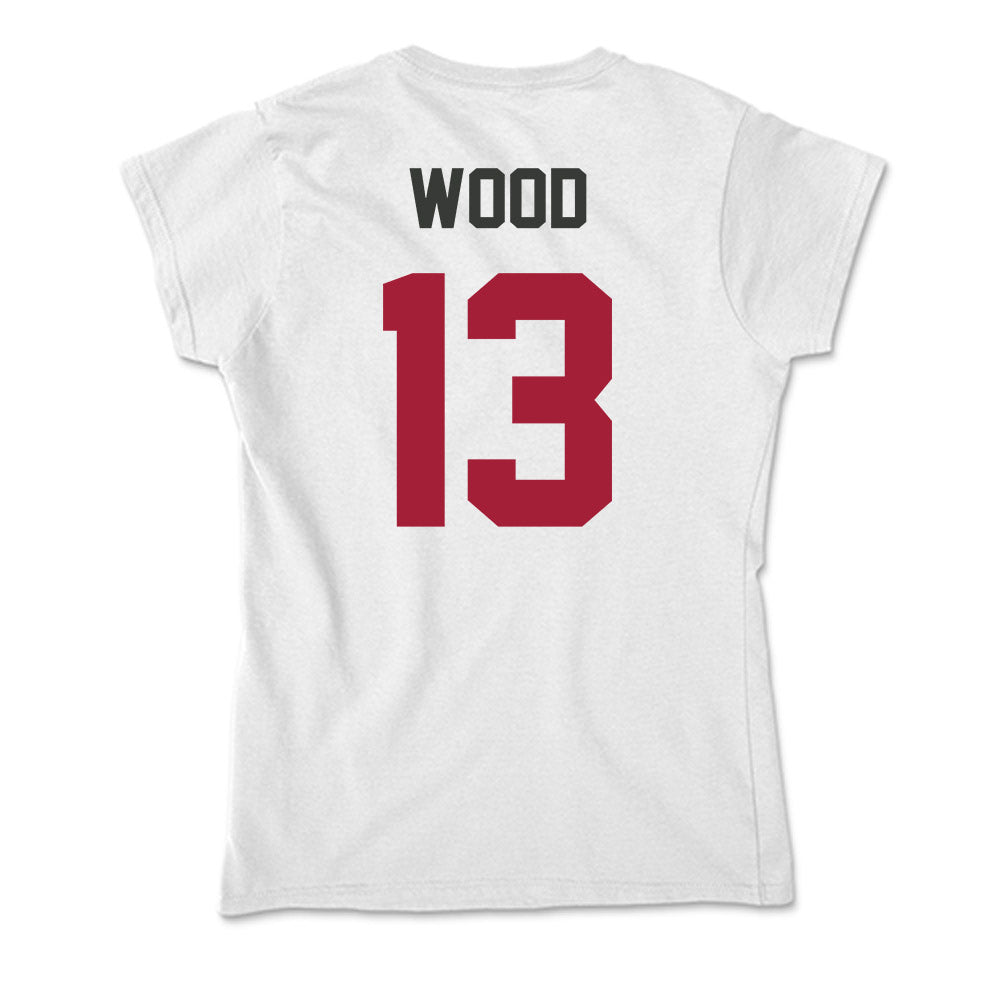 Arkansas - NCAA Softball : Kasey Wood - Soft Style Women’s T-Shirt-1