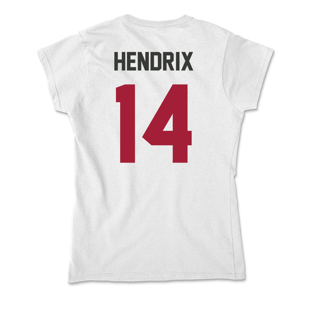 Arkansas - NCAA Football : Hank Hendrix - Soft Style Women’s T-Shirt-1