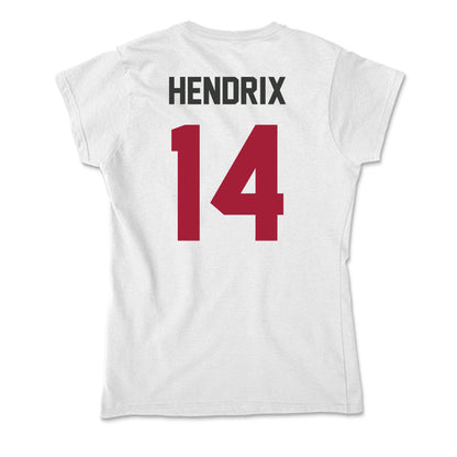Arkansas - NCAA Football : Hank Hendrix - Soft Style Women’s T-Shirt-1