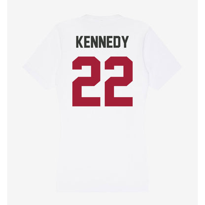 Arkansas - NCAA Softball : Dakota Kennedy - Women's V-Neck T-Shirt-1