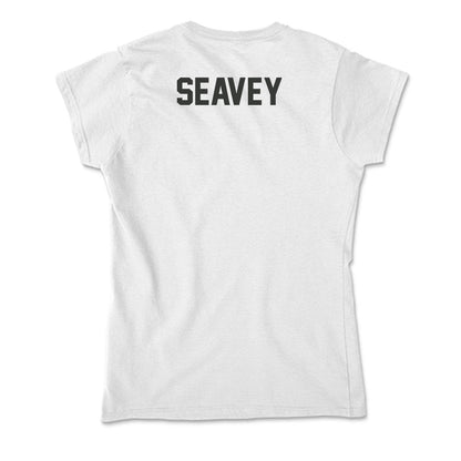 Arkansas - NCAA Men's Cross Country : Eli Seavey - Soft Style Women’s T-Shirt-1