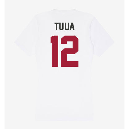 Arkansas - NCAA Women's Soccer : Vailana Tu'ua - Women's V-Neck T-Shirt-1