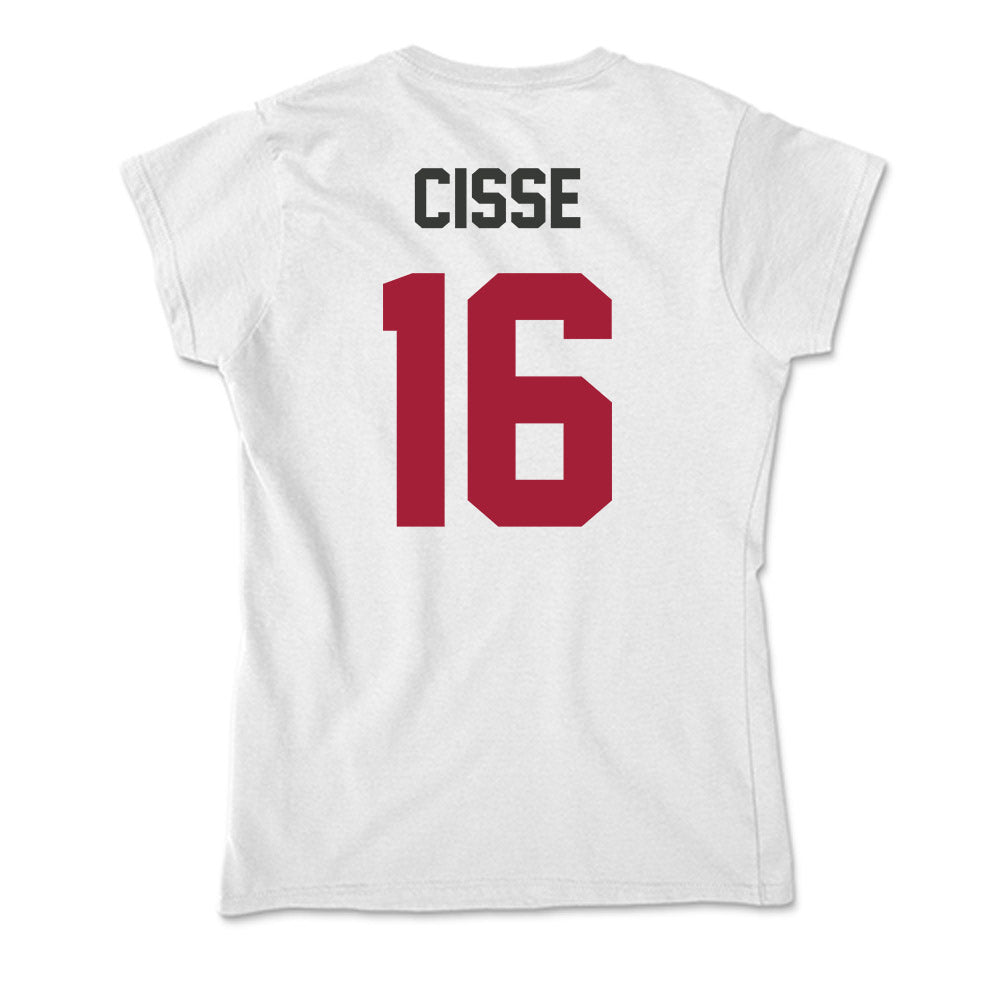 Arkansas - NCAA Football : Ismael Cisse - Soft Style Women’s T-Shirt-1
