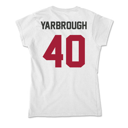 Arkansas - NCAA Football : Colton Yarbrough - Soft Style Women’s T-Shirt-1