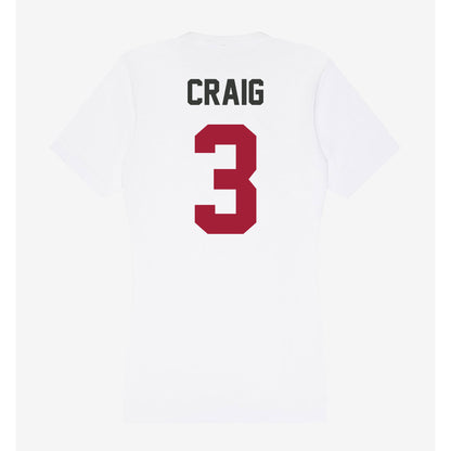Arkansas - NCAA Women's Soccer : Nuria Craig - Women's V-Neck T-Shirt-1