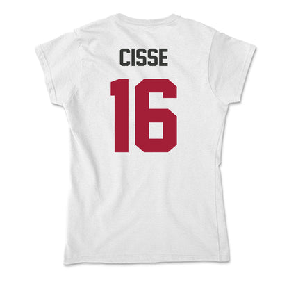 Arkansas - NCAA Football : Ismael Cisse - Soft Style Women’s T-Shirt-1