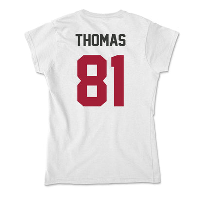 Arkansas - NCAA Football : Dai'Shaun Thomas - Soft Style Women’s T-Shirt-1