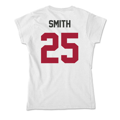 Arkansas - NCAA Football : Ja’Quavion Smith - Soft Style Women’s T-Shirt-1