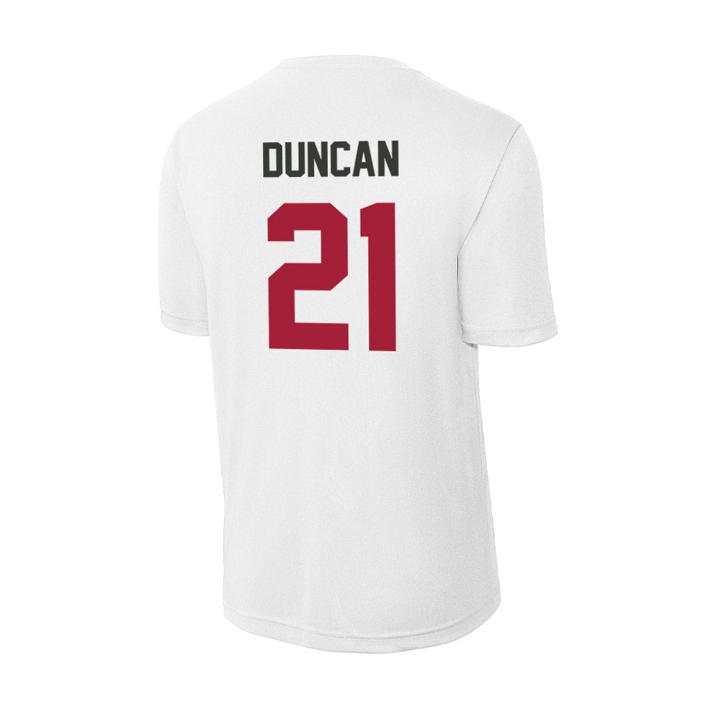 Arkansas - NCAA Women's Volleyball : Parker Duncan - Activewear T-Shirt-1