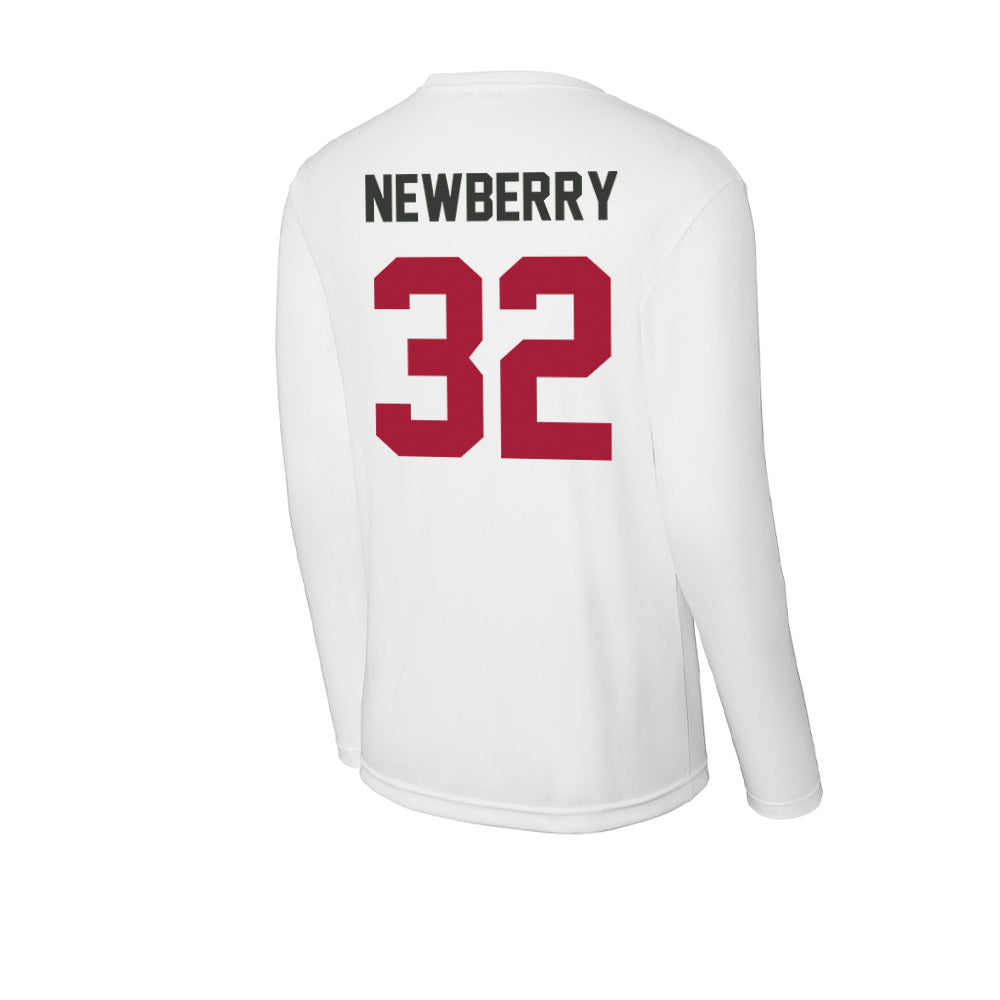 Arkansas - NCAA Baseball : Trystan Newberry - Activewear Long Sleeve T-Shirt-1
