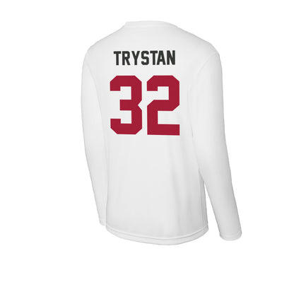 Arkansas - NCAA Baseball : Trystan Trystan - Activewear Long Sleeve T-Shirt-1