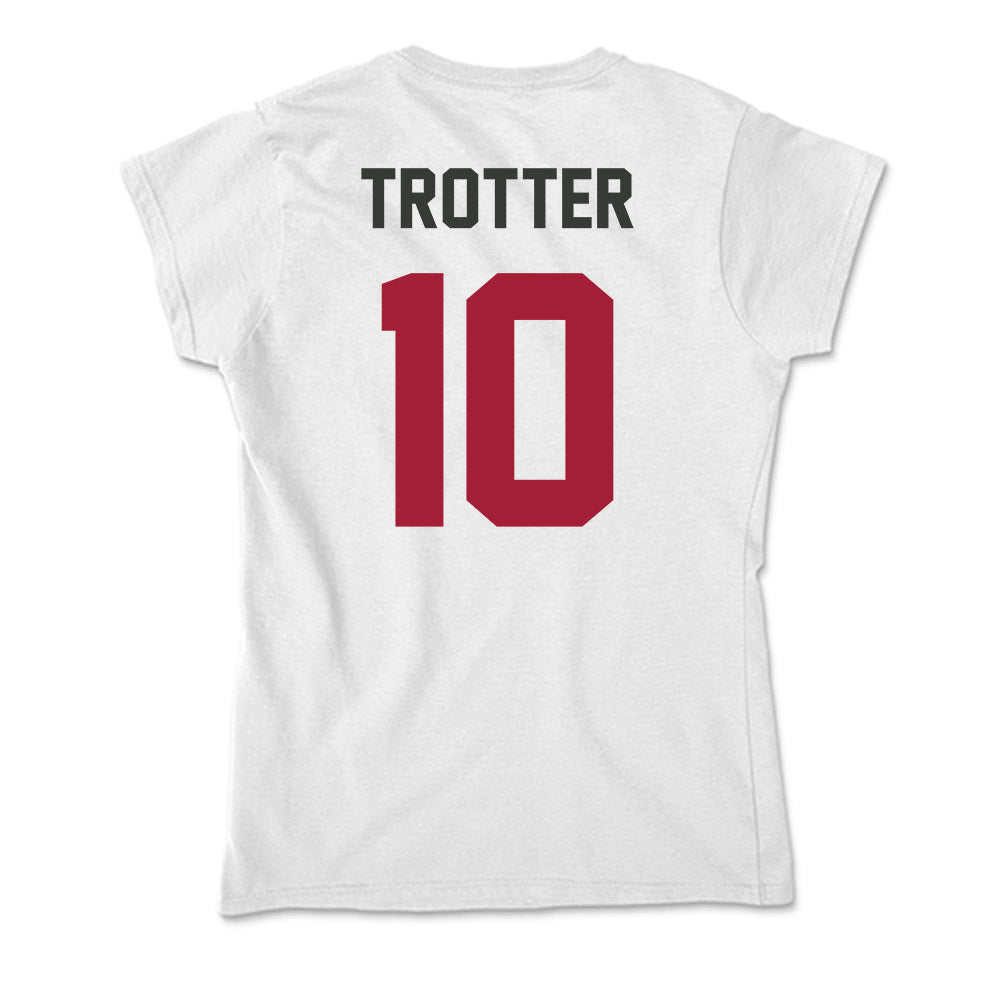 Arkansas - NCAA Football : Cade Trotter - Soft Style Women’s T-Shirt-1