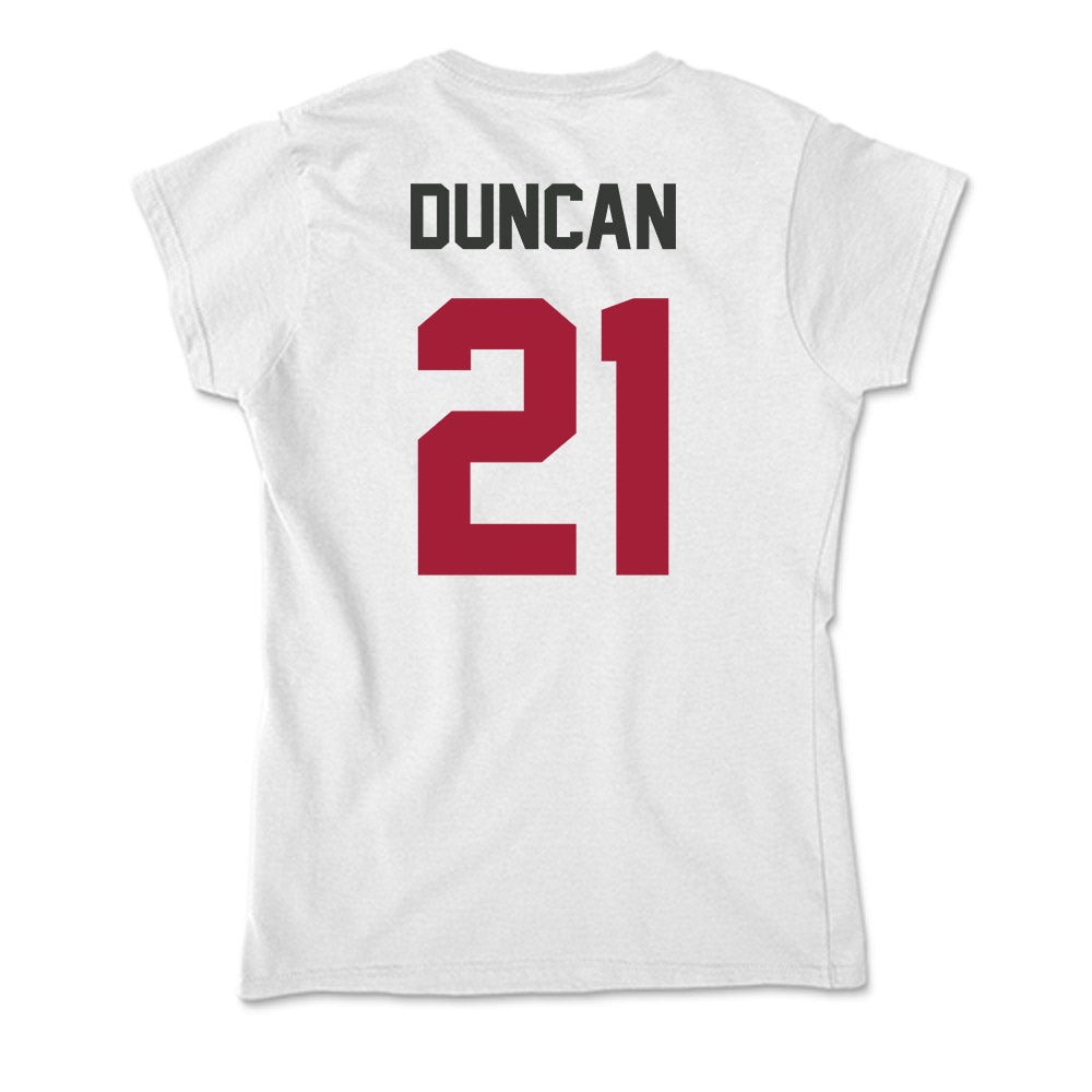 Arkansas - NCAA Women's Volleyball : Parker Duncan - Soft Style Women’s T-Shirt-1