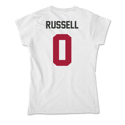 Arkansas - NCAA Football : Braylen Russell - Soft Style Women’s T-Shirt-1
