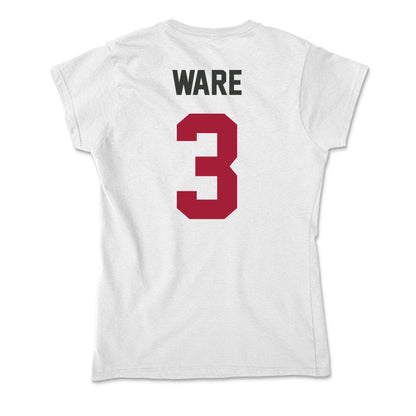 Arkansas - NCAA Women's Basketball : Harmonie Ware - Soft Style Women’s T-Shirt-1