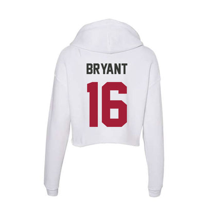 Arkansas - NCAA Women's Soccer : Jordan Bryant - Women's Crop Fleece Hooded Sweatshirt-1