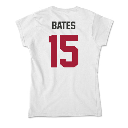 Arkansas - NCAA Women's Basketball : Jada Bates - Soft Style Women’s T-Shirt-1