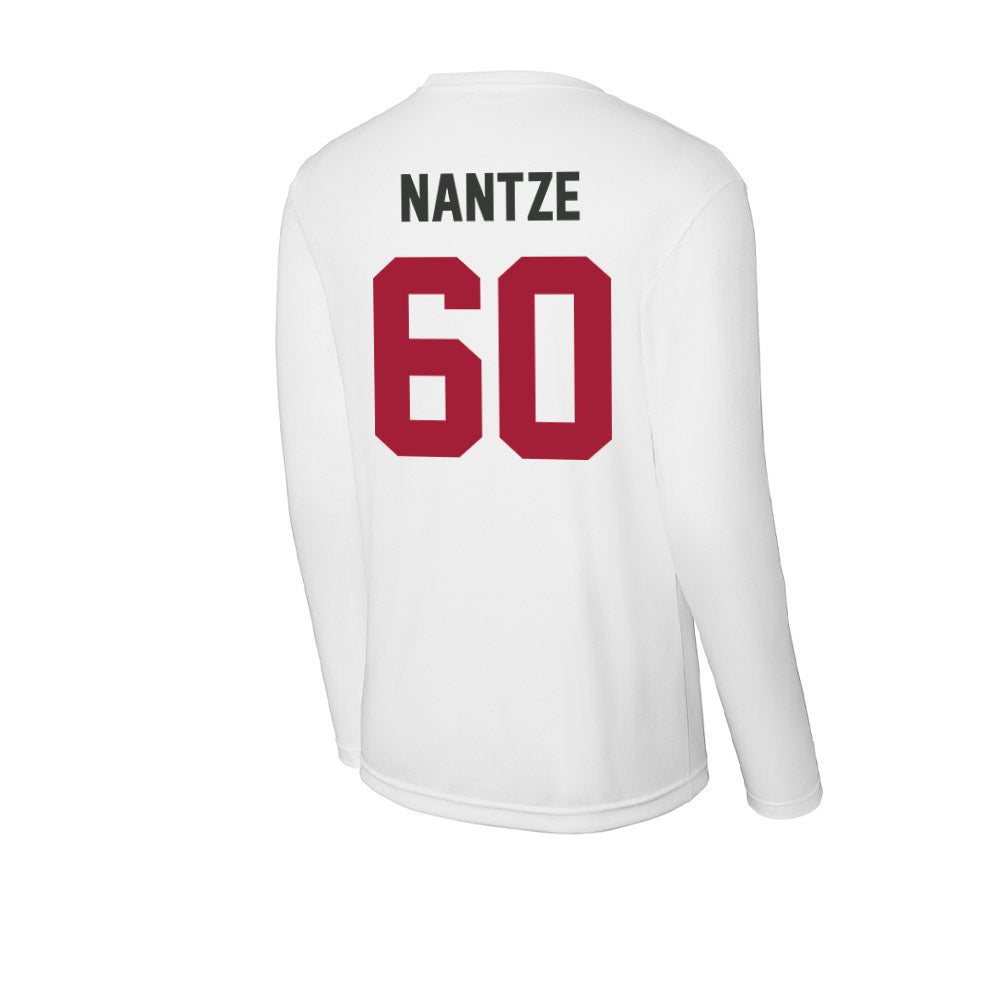 Arkansas - NCAA Football : Jonas Nantze - Activewear Long Sleeve T-Shirt