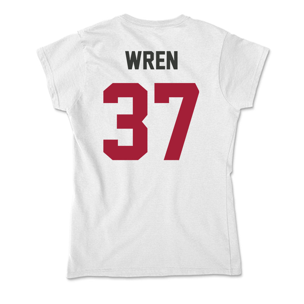 Arkansas - NCAA Baseball : Grant Wren - Soft Style Women’s T-Shirt-1