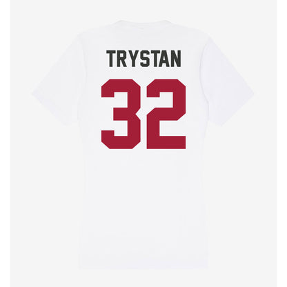 Arkansas - NCAA Baseball : Trystan Trystan - Women's V-Neck T-Shirt-1
