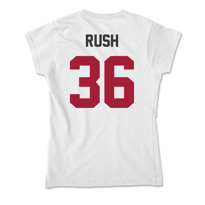 Arkansas - NCAA Football : Gavin Rush - Soft Style Women’s T-Shirt-1