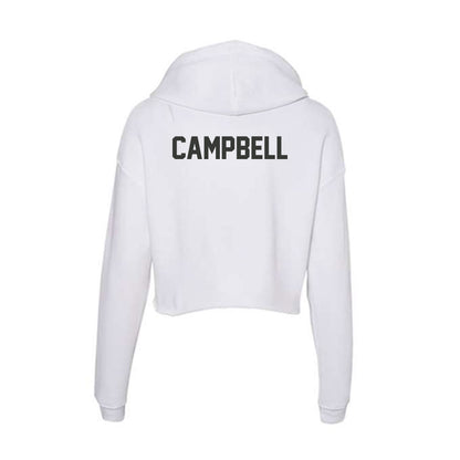 Arkansas - NCAA Women's Track & Field : Abigail Campbell - Women's Crop Fleece Hoodie-1