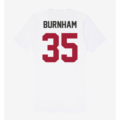 Arkansas - NCAA Baseball : Ty Burnham - Women's V-Neck T-Shirt-1