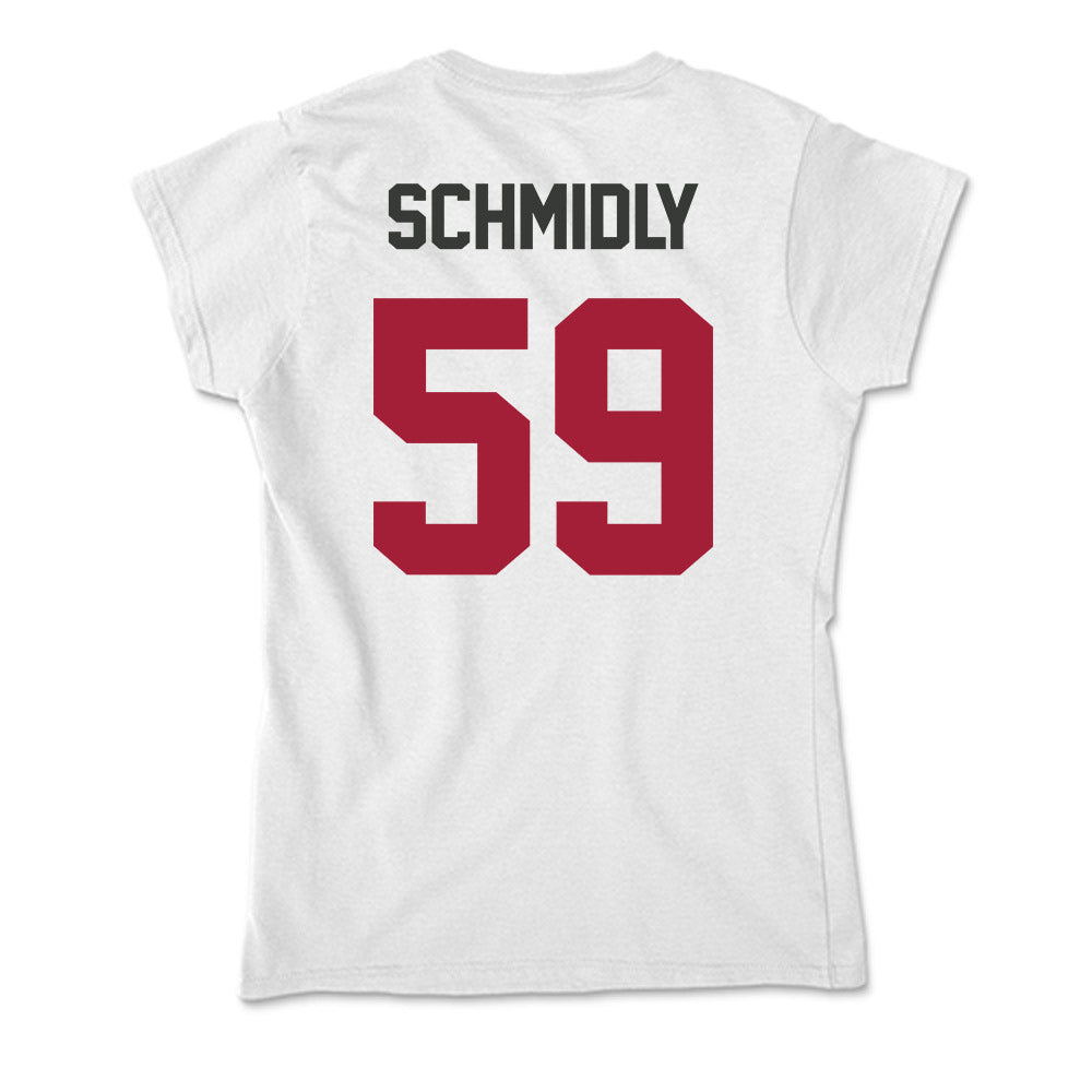 Arkansas - NCAA Football : Max Schmidly - Soft Style Women’s T-Shirt-1