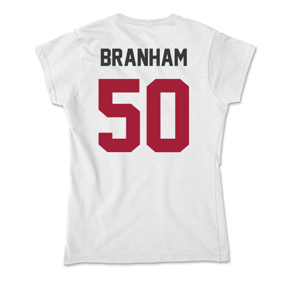 Arkansas - NCAA Football : Kobe Branham - Soft Style Women’s T-Shirt-1