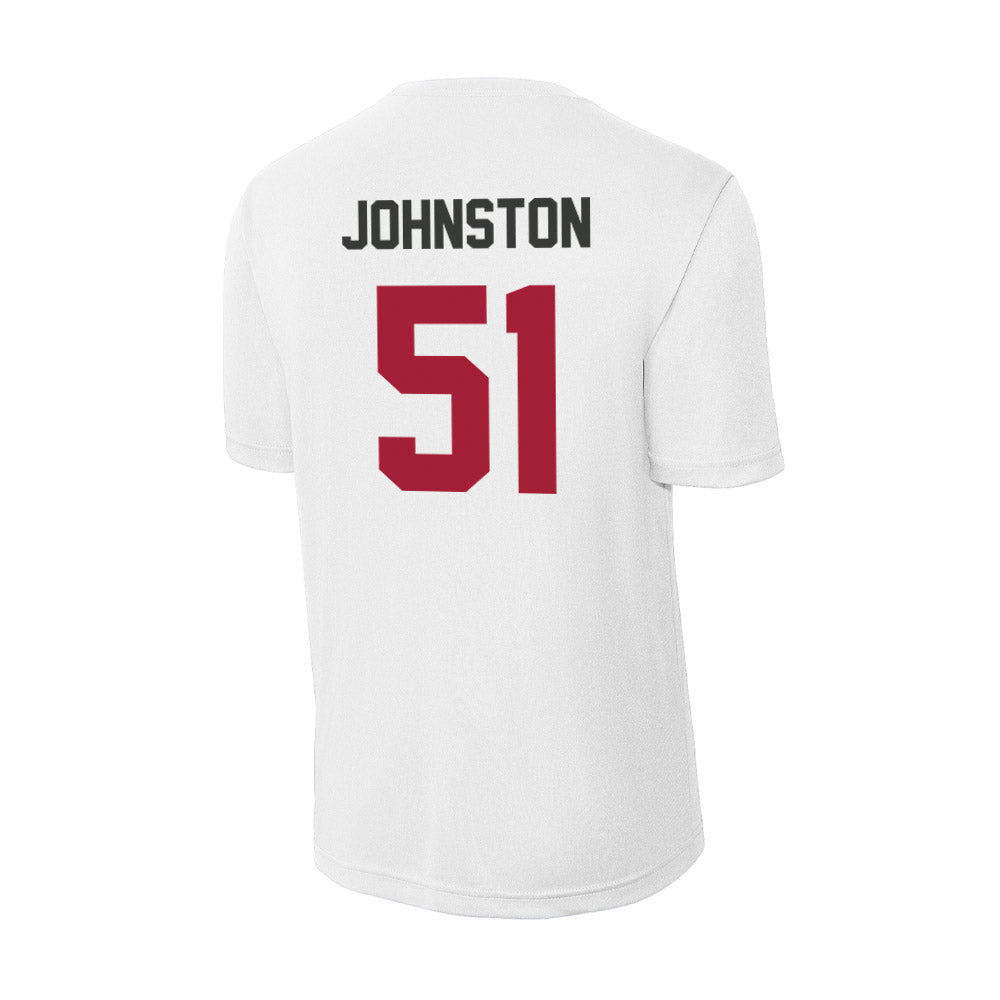 Arkansas - NCAA Football : Adam Johnston - Activewear T-Shirt-1