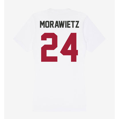 Arkansas - NCAA Women's Soccer : Kayla Morawietz - Women's V-Neck T-Shirt-1