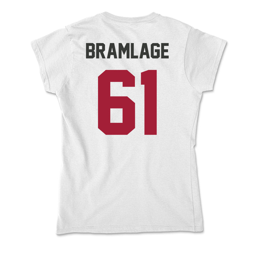 Arkansas - NCAA Football : Kaden Bramlage - Soft Style Women’s T-Shirt-1