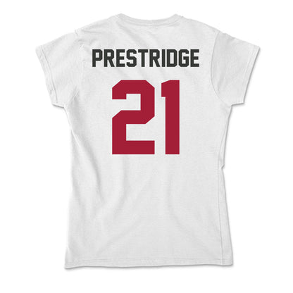 Arkansas - NCAA Women's Basketball : Kyiah Prestridge - Soft Style Women’s T-Shirt-1