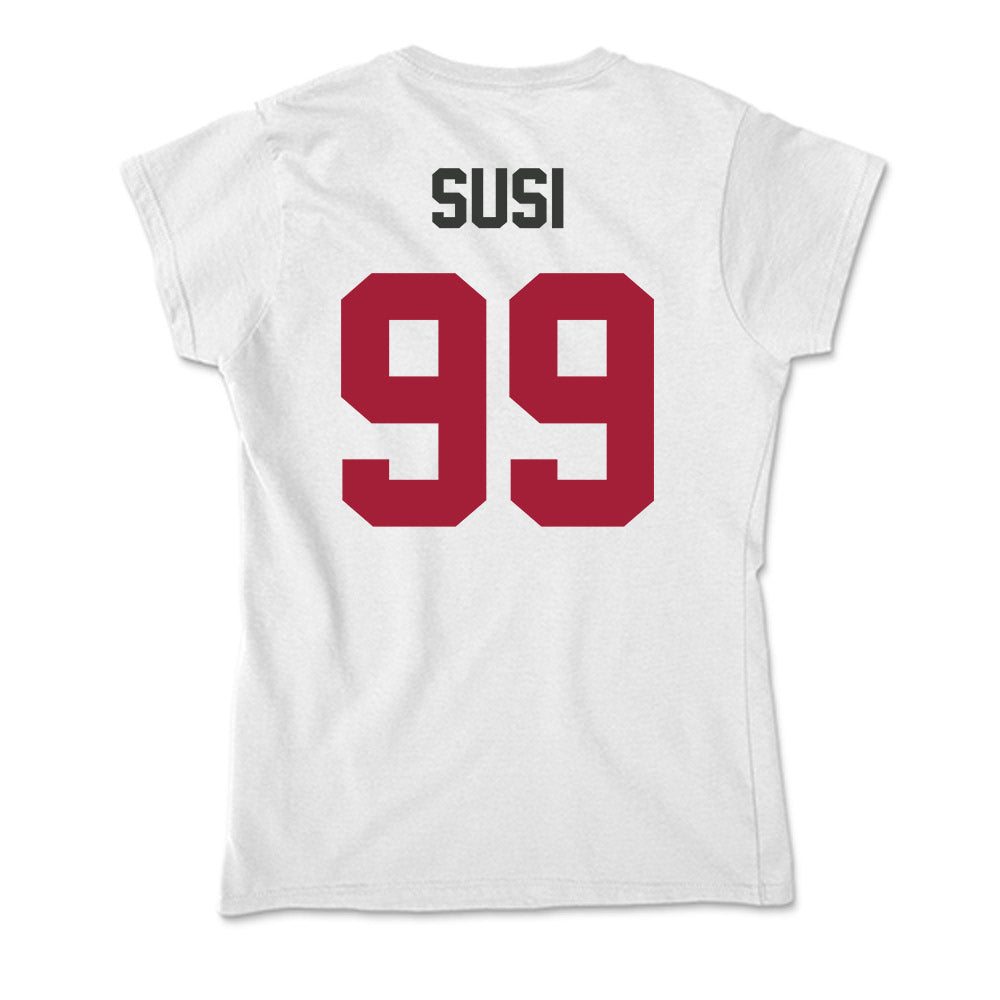 Arkansas - NCAA Women's Soccer : Zoe Susi - Soft Style Women’s T-Shirt-1