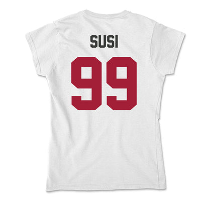 Arkansas - NCAA Women's Soccer : Zoe Susi - Soft Style Women’s T-Shirt-1