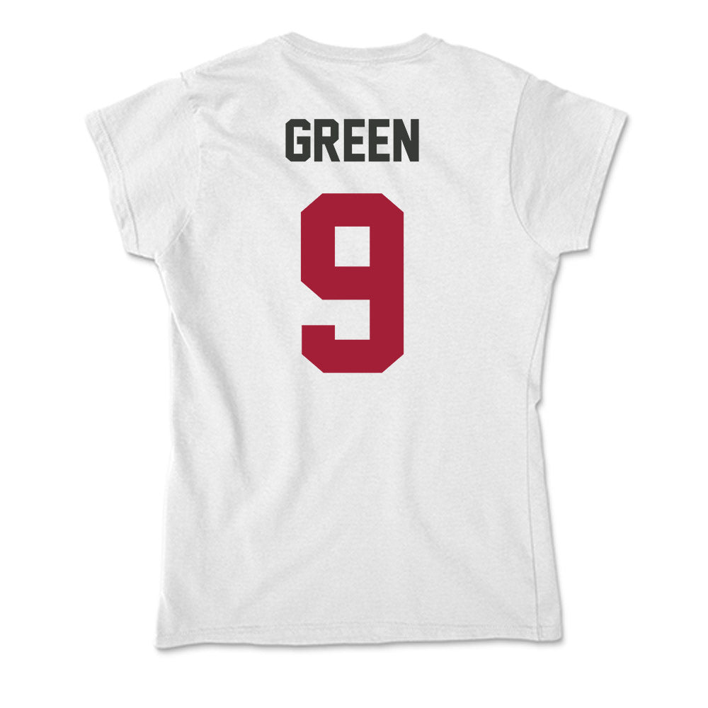 Arkansas - NCAA Women's Soccer : Londyn Green - Soft Style Women’s T-Shirt-1