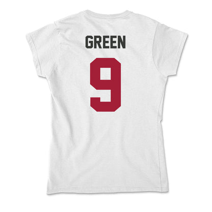 Arkansas - NCAA Women's Soccer : Londyn Green - Soft Style Women’s T-Shirt-1