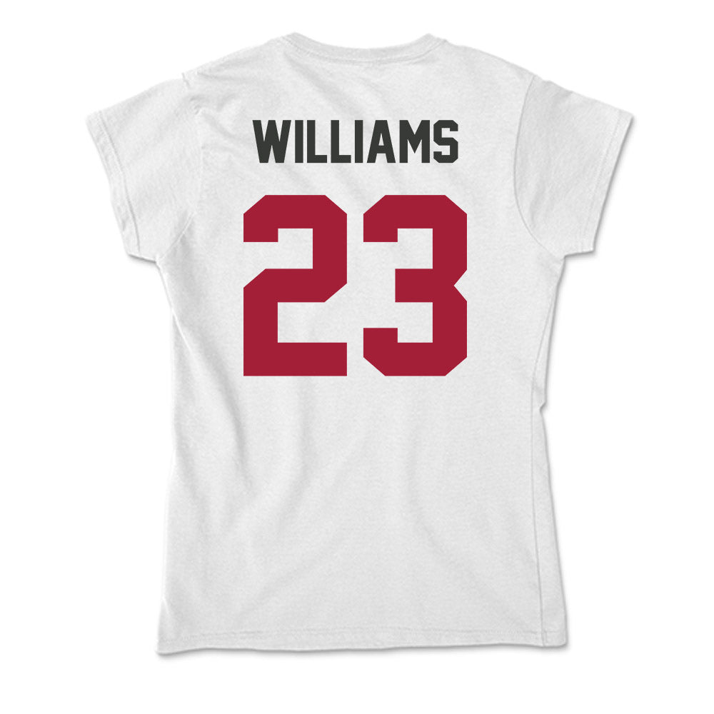 Arkansas - NCAA Football : Ian Williams - Soft Style Women’s T-Shirt-1