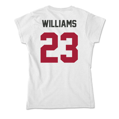 Arkansas - NCAA Football : Ian Williams - Soft Style Women’s T-Shirt-1